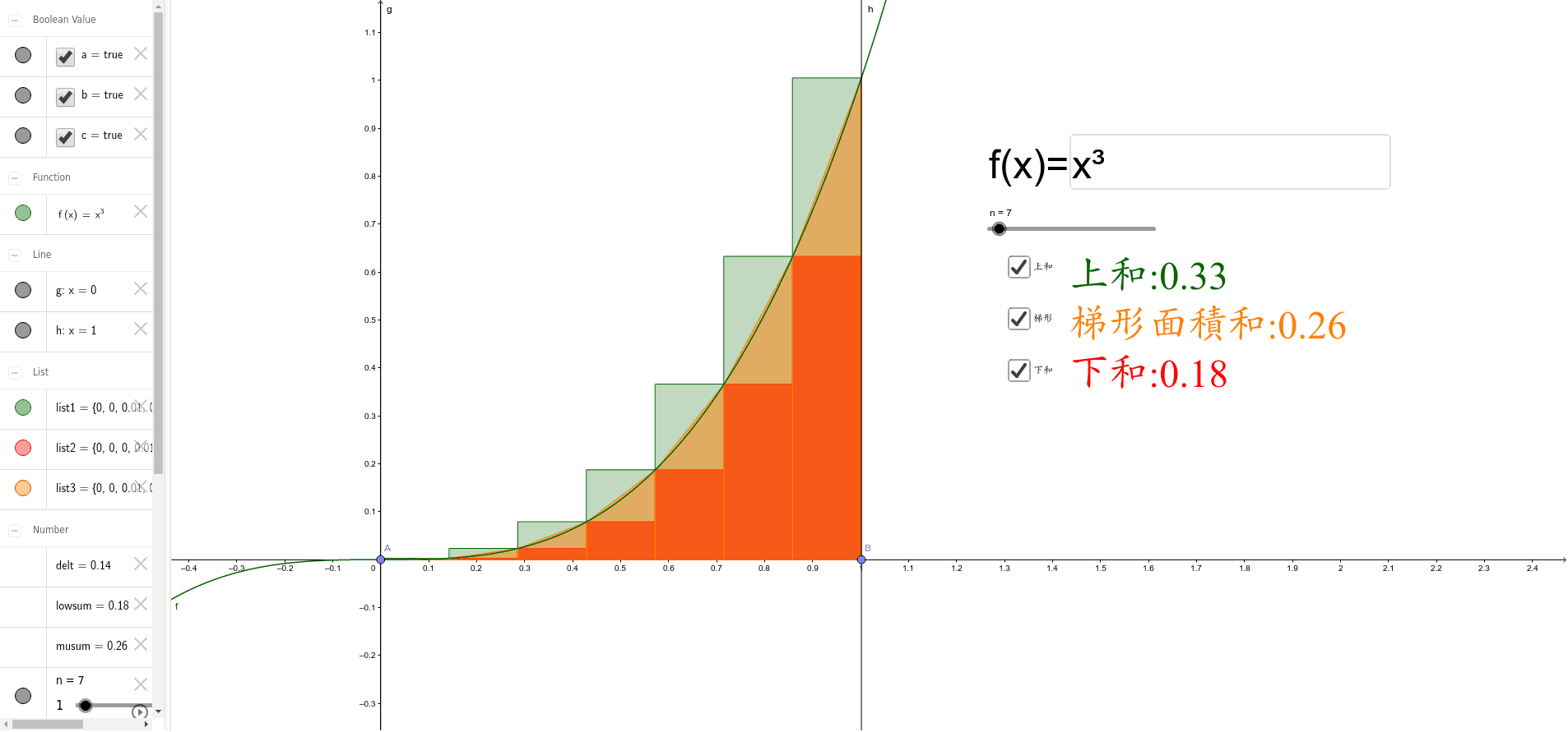 GeoGebra Applet