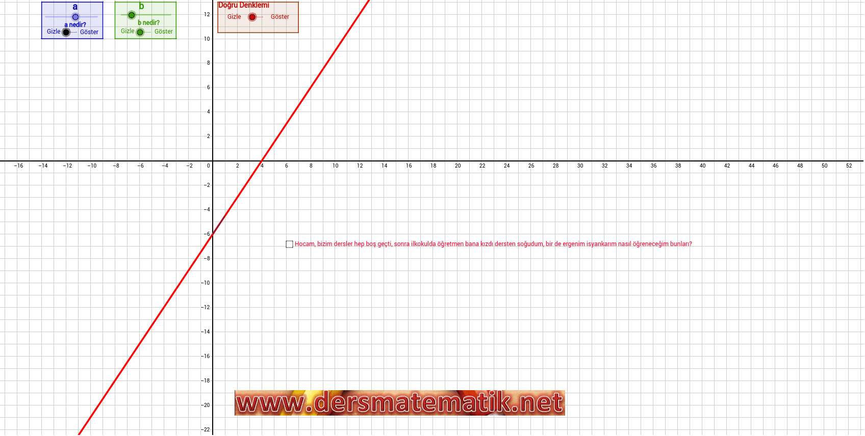 GeoGebra Applet