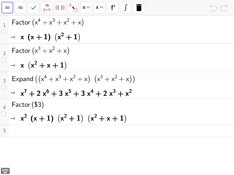 GeoGebra Applet