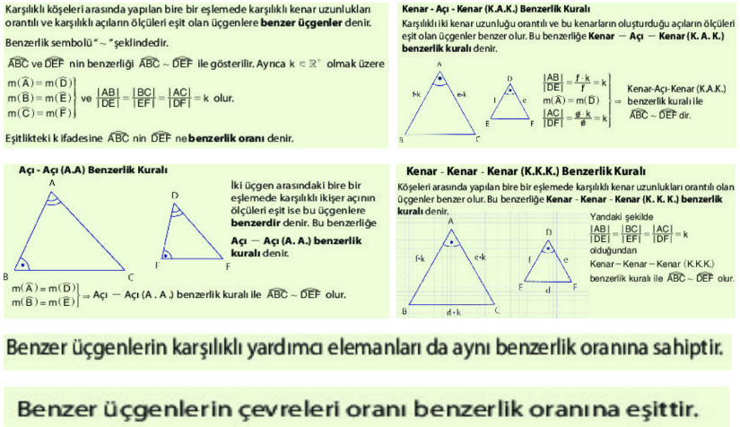 Benzer Üçgenler