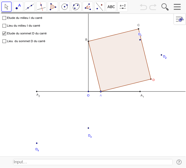 GeoGebra Applet