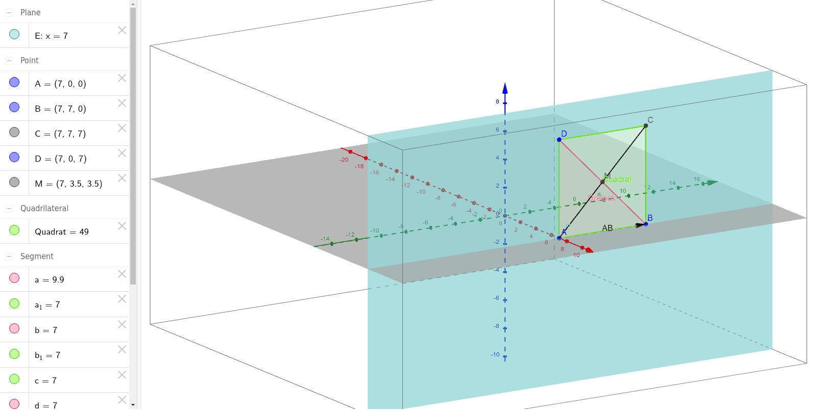 GeoGebra Applet