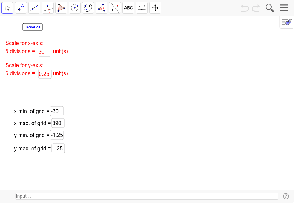 GeoGebra Applet
