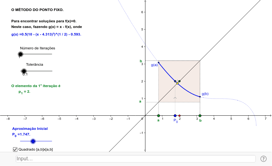 GeoGebra Applet