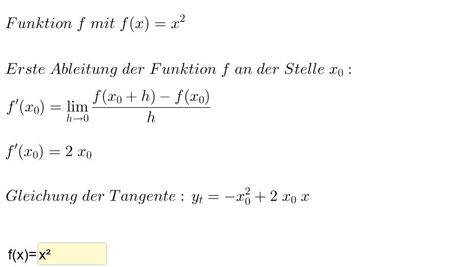 GeoGebra Applet