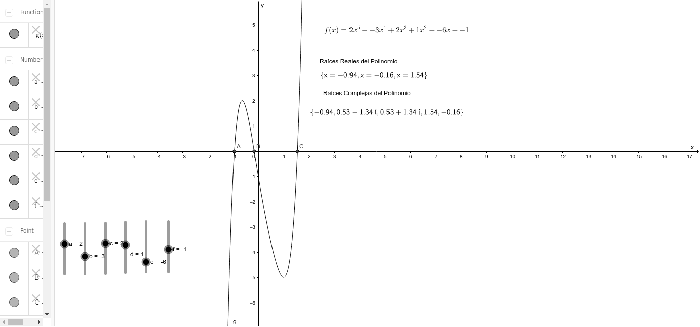 GeoGebra Applet