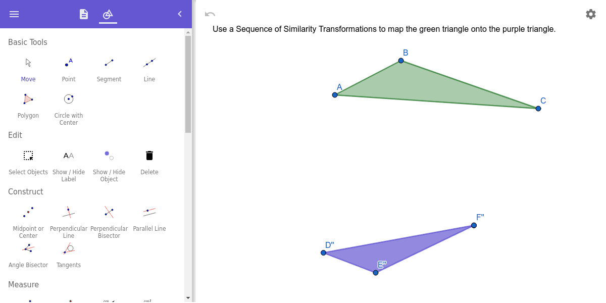 GeoGebra Applet