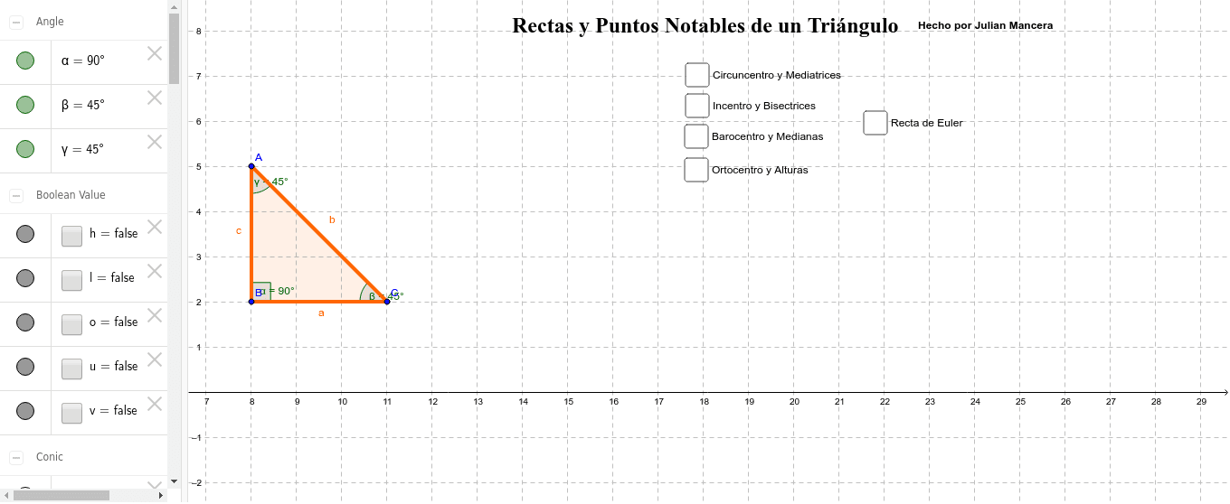 GeoGebra Applet