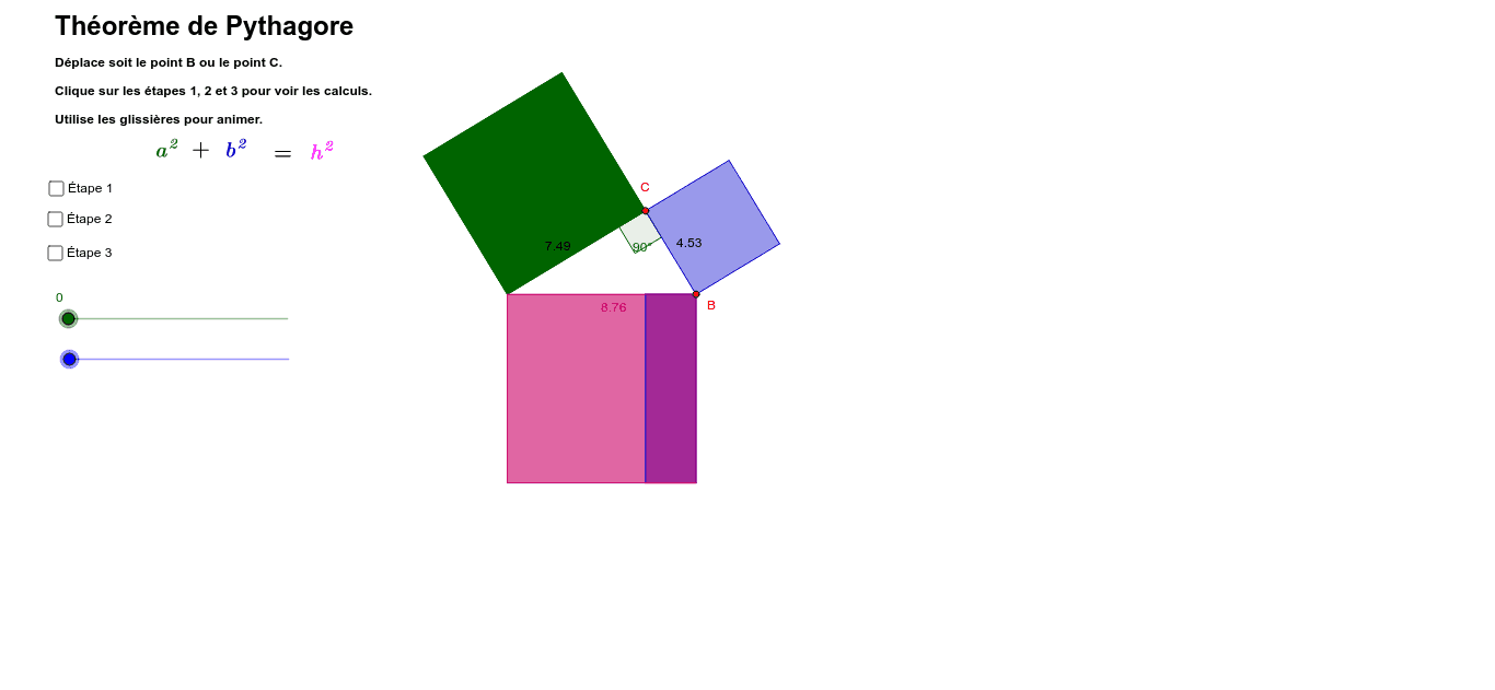 GeoGebra Applet