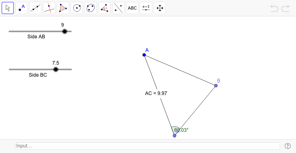 GeoGebra Applet