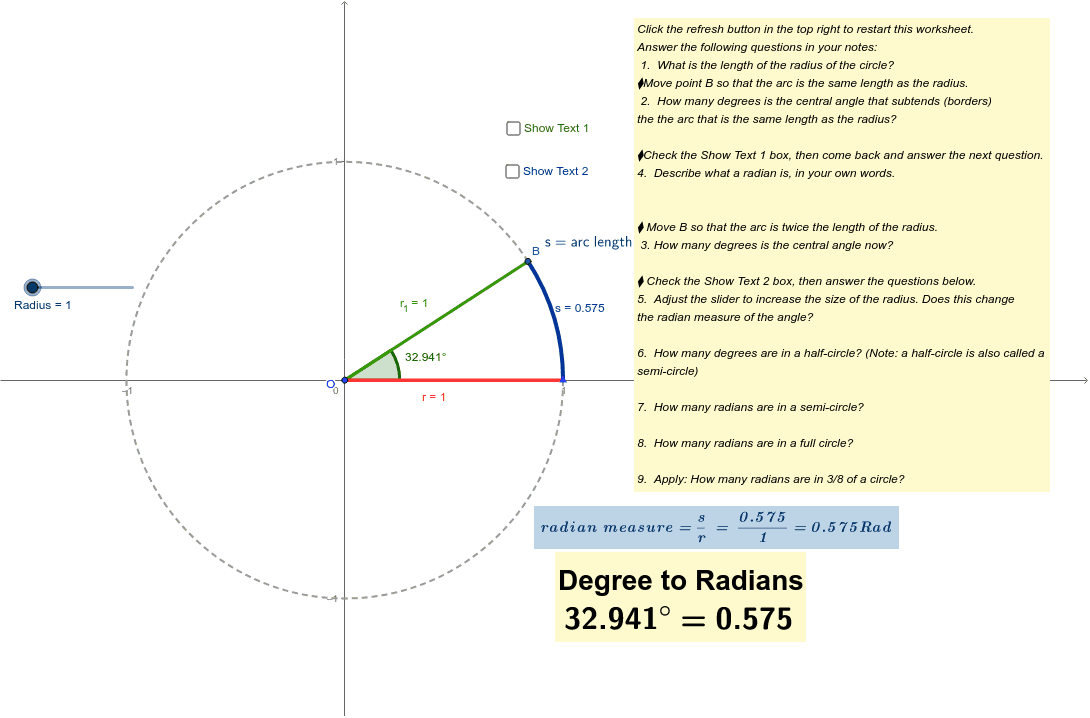 GeoGebra Applet