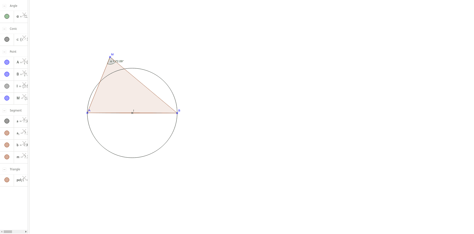 GeoGebra Applet
