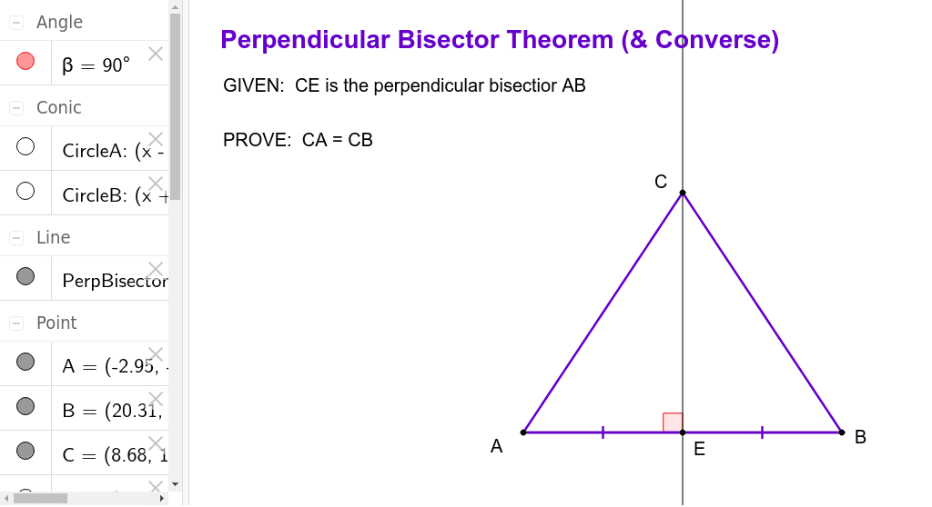 GeoGebra Applet