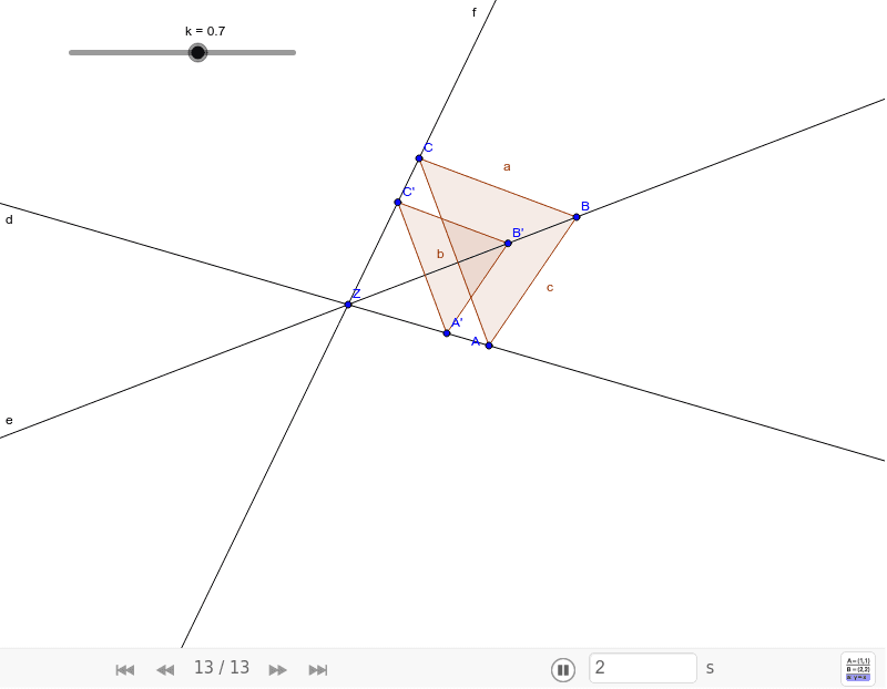 GeoGebra Applet