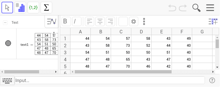 GeoGebra Applet