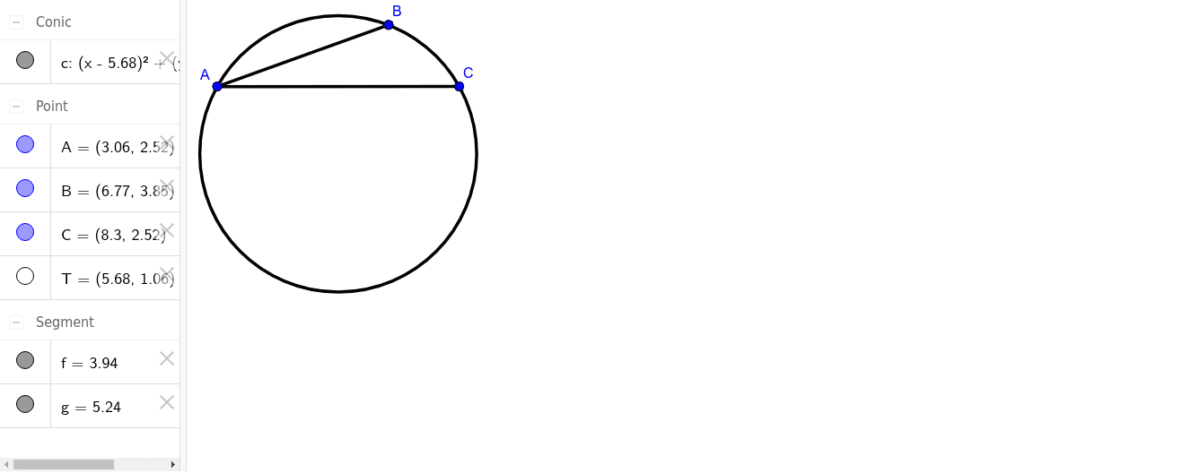 GeoGebra Applet