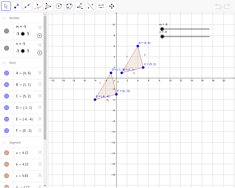 GeoGebra Applet