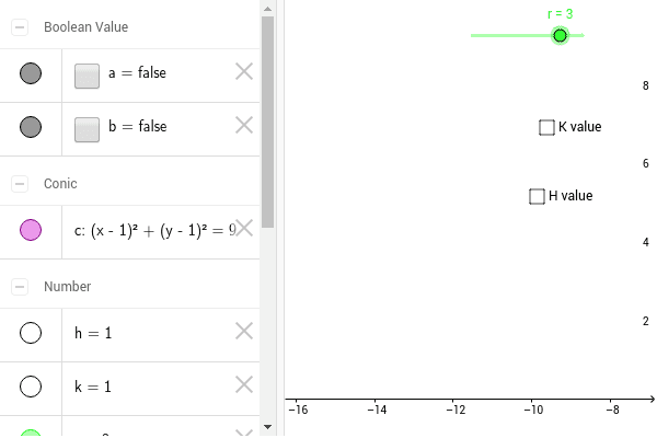 GeoGebra Applet