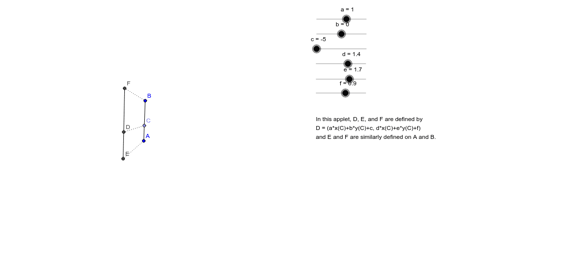 GeoGebra Applet
