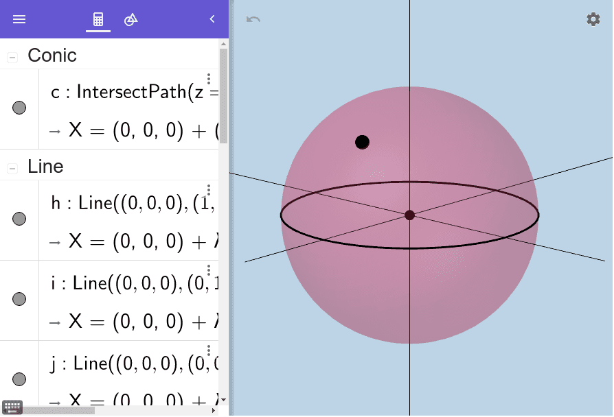 GeoGebra Applet