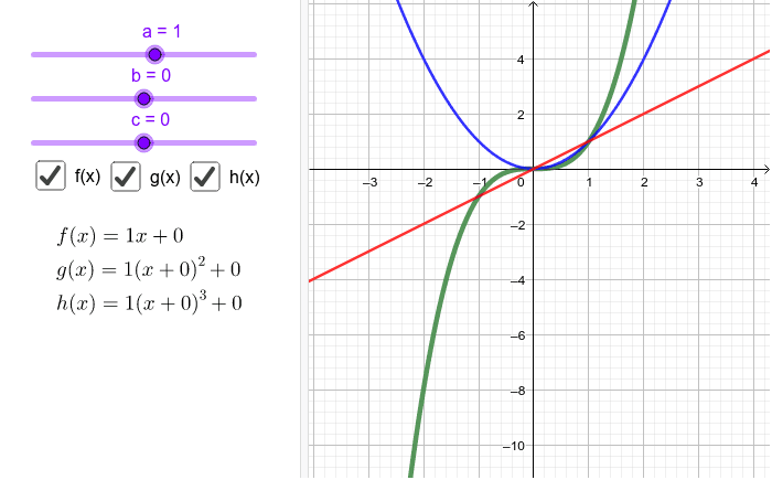 APPLET - GEOGEBRA.