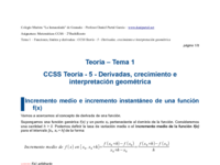 CCSS Teoría - 5 - Derivadas, crecimiento e interpretación geométrica.pdf