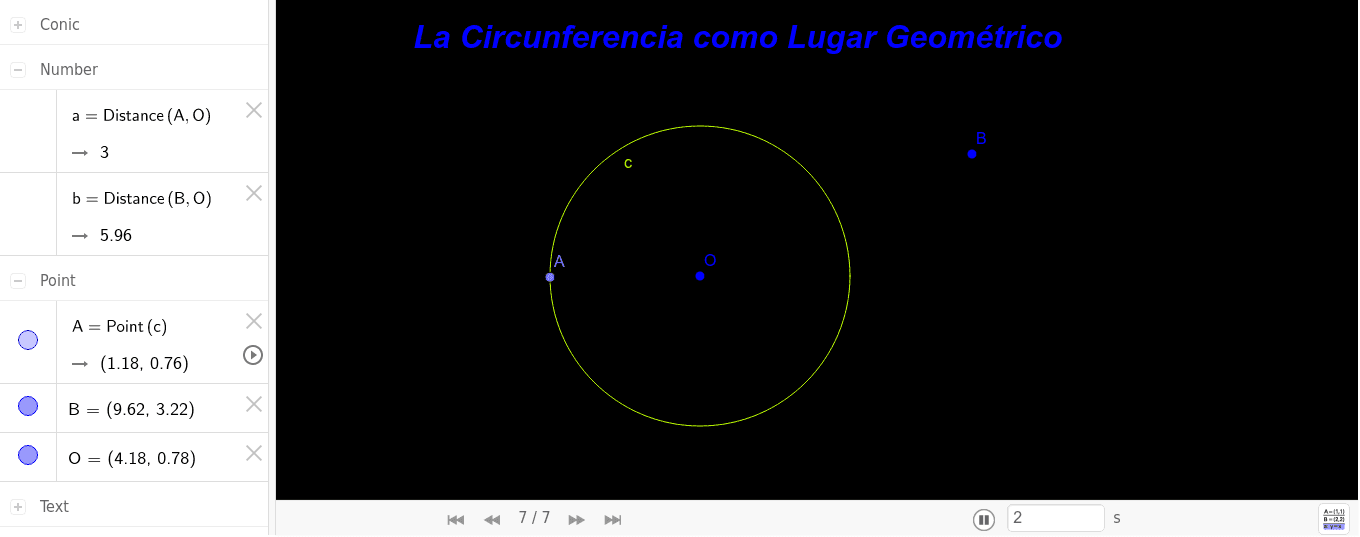 GeoGebra Applet