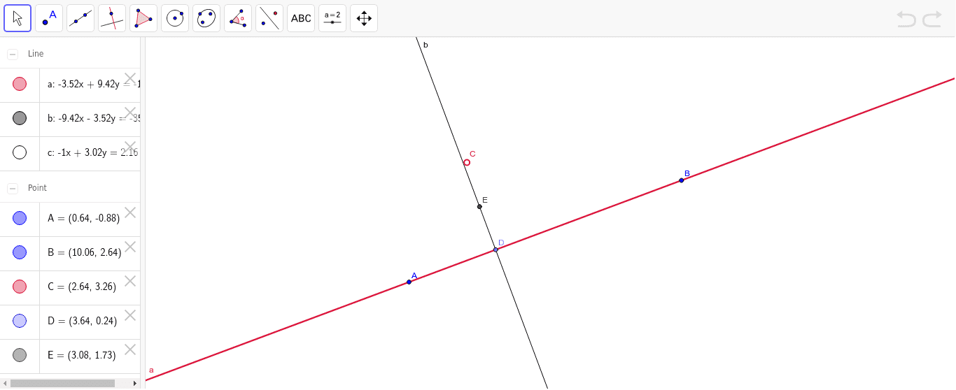 GeoGebra Applet