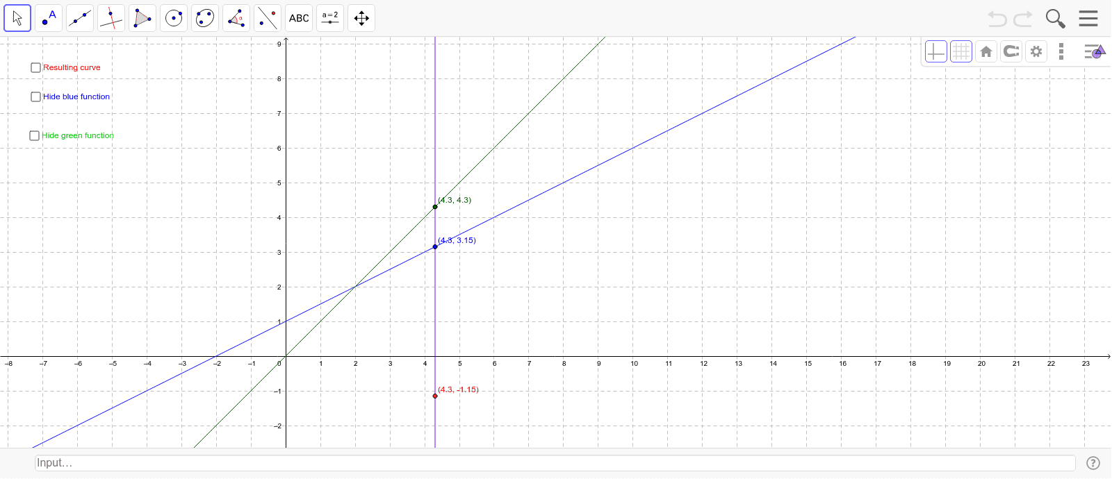 GeoGebra Applet