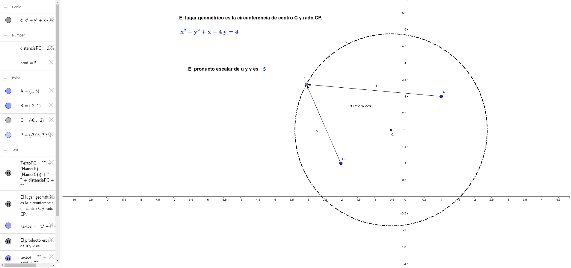 GeoGebra Applet