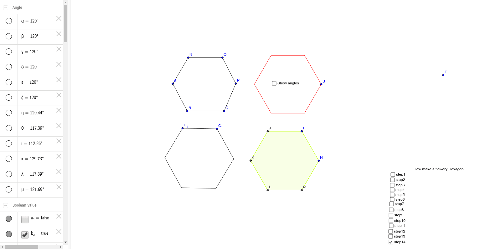 GeoGebra Applet