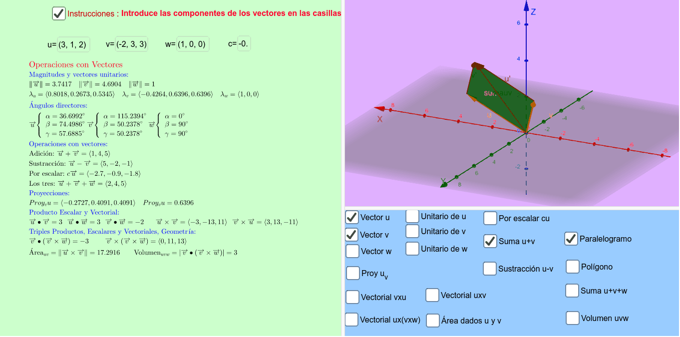 GeoGebra Applet
