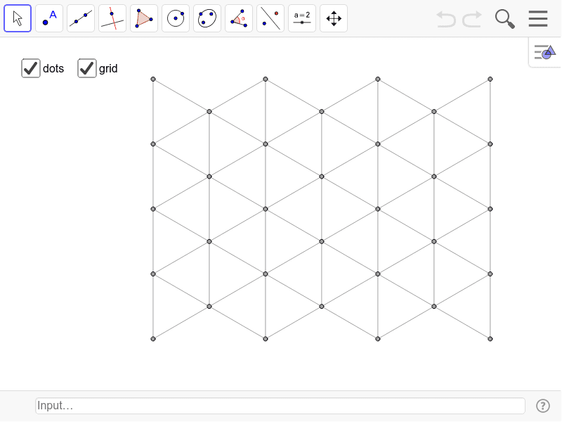 isometric grid 2 – GeoGebra