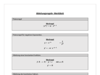 Differentialrechnung