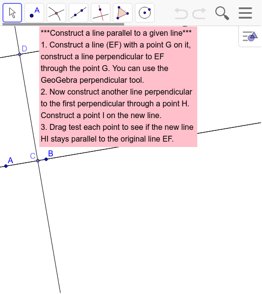 GeoGebra Applet