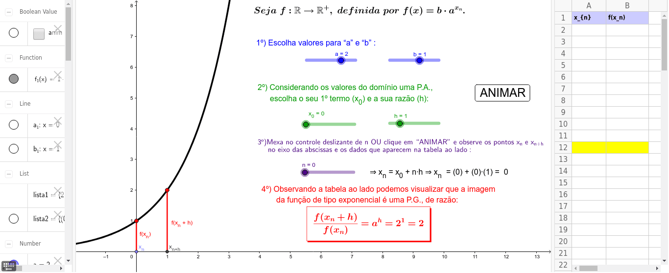 GeoGebra Applet