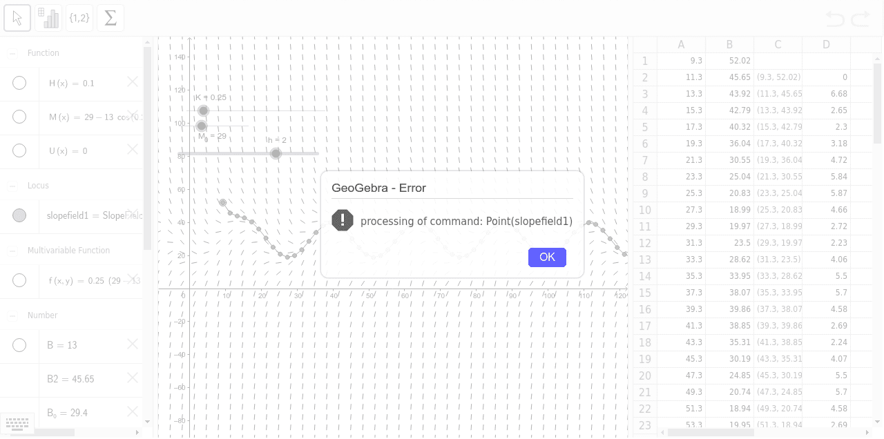 GeoGebra Applet
