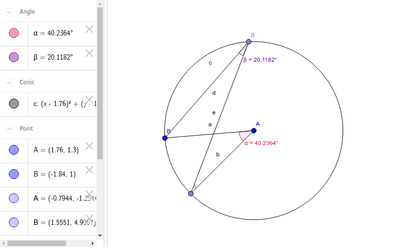 GeoGebra Applet