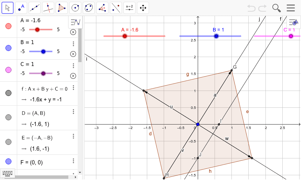 GeoGebra Applet