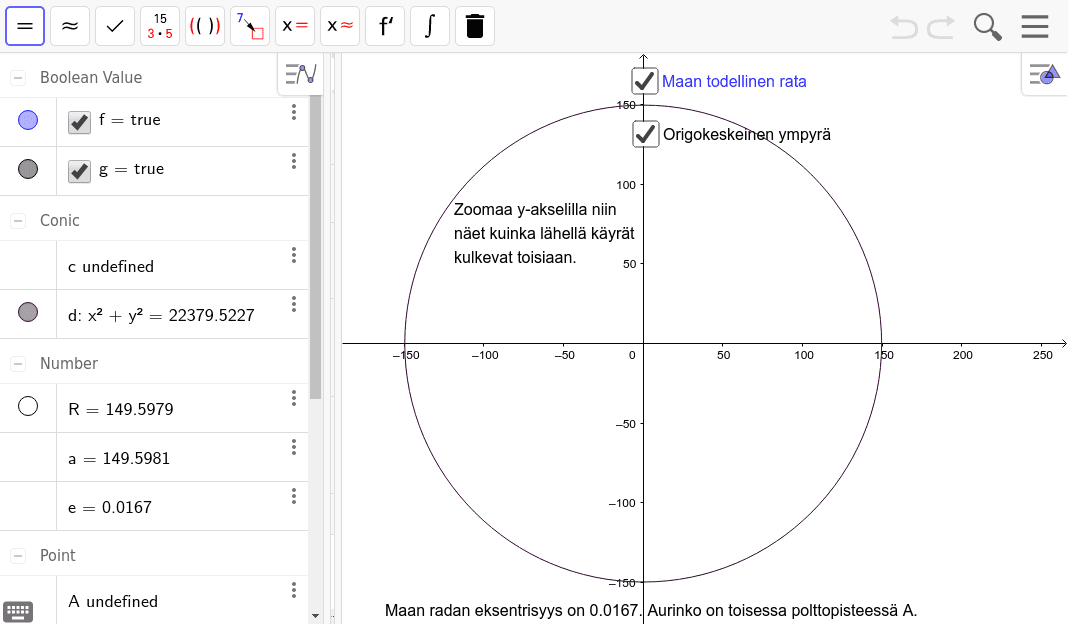 GeoGebra Applet