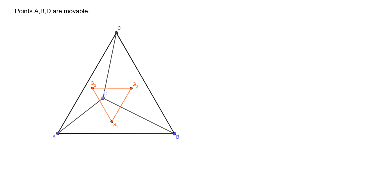 use gsp5 to build equilaterla triangle