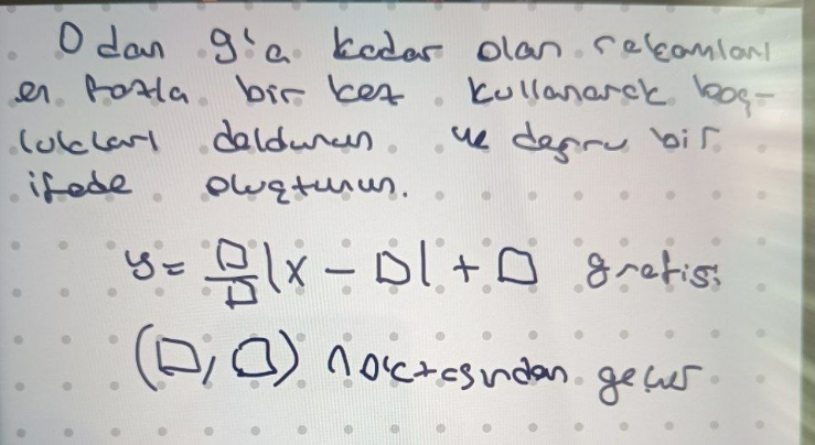 Senin görevin: