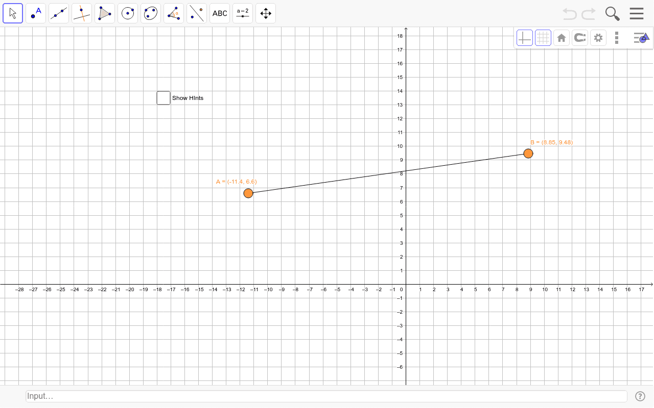 GeoGebra Applet