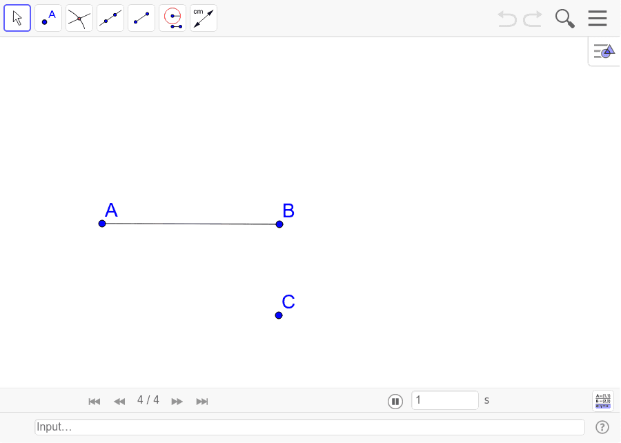 GeoGebra Applet