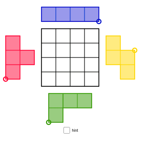 tetris pieces