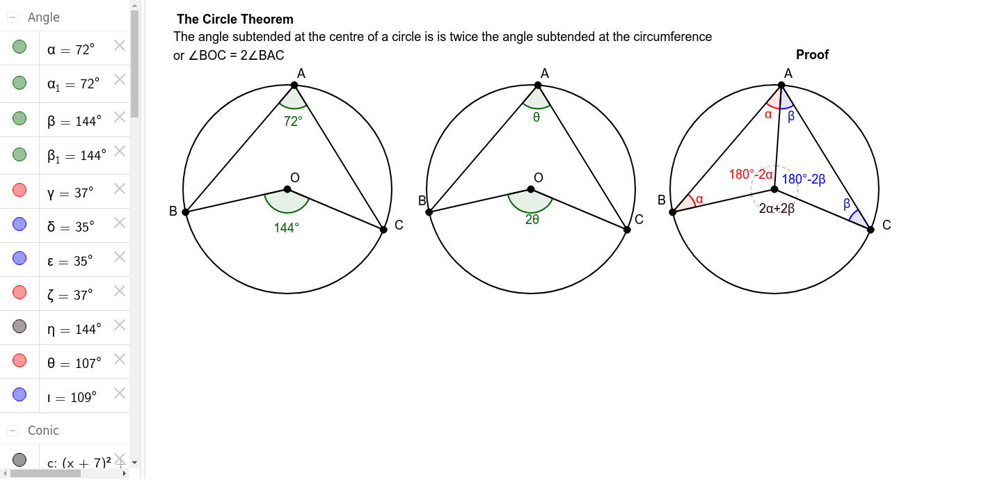 GeoGebra Applet