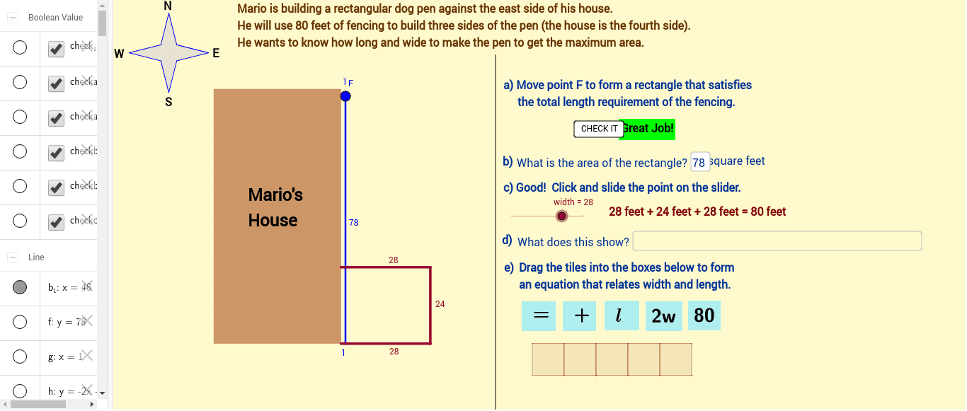 GeoGebra Applet
