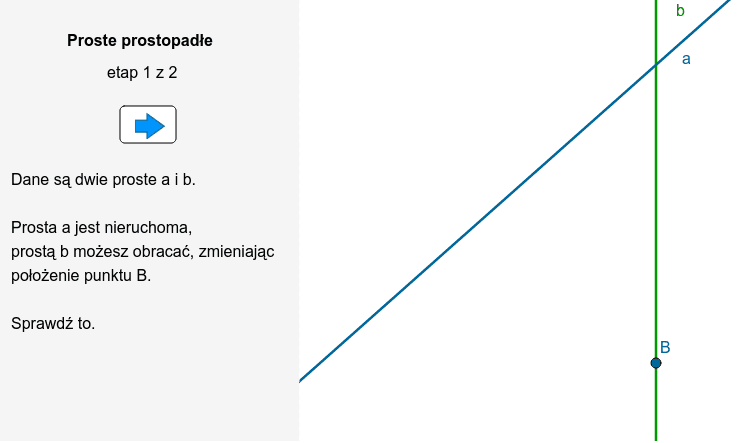 Proste Prostopadłe I Proste Równoległe proste prostopadłe i proste równoległe – GeoGebra