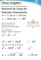 9II - Rechtwinklige Dreieck