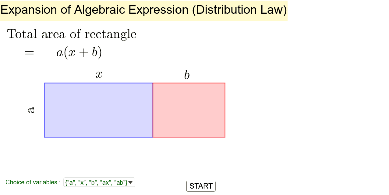 Expansion Of Algebraic Expressions (in brackets) 6 examples (2 negative